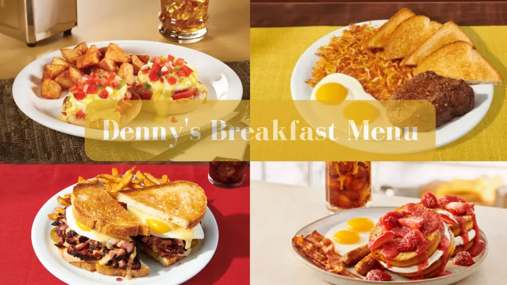 Denny's Breakfast Menu